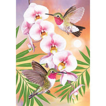 Load image into Gallery viewer, Flower Bird - Full Drill Diamond Painting