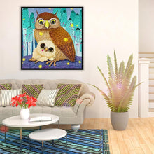 Load image into Gallery viewer, Owls Ornaments - Full Drill Diamond Painting