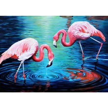 Load image into Gallery viewer, Pink Birds - Full Drill Diamond Painting