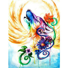 Load image into Gallery viewer, Wolf with Wings - Full Drill Diamond Painting
