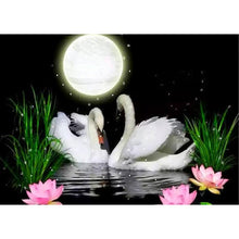 Load image into Gallery viewer, Swan - Full Drill Diamond Painting