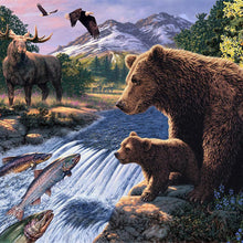 Load image into Gallery viewer, Bear - Full Drill Diamond Painting