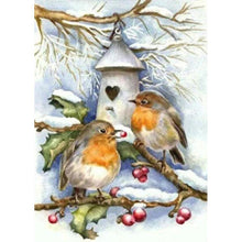 Load image into Gallery viewer, Bird - Full Drill Diamond Painting