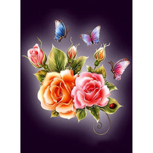 Load image into Gallery viewer, Flower - Full Drill Diamond Painting