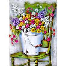 Load image into Gallery viewer, Flower - Full Drill Diamond Painting