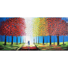 Load image into Gallery viewer, Flowers - Full Drill Diamond Painting - 95x40cm