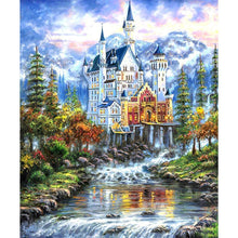 Load image into Gallery viewer, Fantasy Castle - Full Drill Diamond Painting