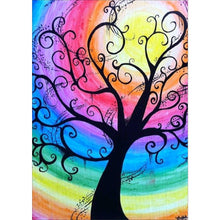 Load image into Gallery viewer, Colorful abstract Tree - Full Drill Diamond Painting