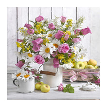Load image into Gallery viewer, Elegant Flowers - Full Drill Diamond Painting