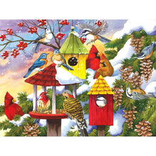 Load image into Gallery viewer, Happy Bird House - Full Drill Diamond Painting