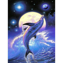Load image into Gallery viewer, Dolphin - Full Drill Diamond Painting