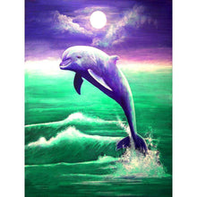 Load image into Gallery viewer, Dolphin - Full Drill Diamond Painting