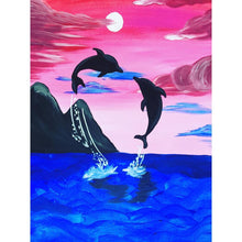 Load image into Gallery viewer, Dolphin - Full Drill Diamond Painting