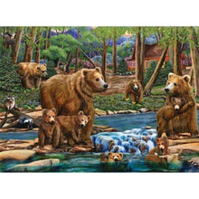Load image into Gallery viewer, Bear - Full Drill Diamond Painting