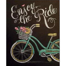Load image into Gallery viewer, Bike Blackboard - Full Drill Diamond Painting