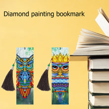 Load image into Gallery viewer, 2pcs Owl-DIY Diamond Painting Bookmark