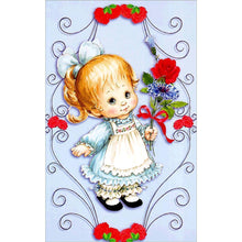 Load image into Gallery viewer, Little Girl - Full Drill Diamond Painting - 30x45cm