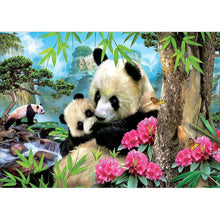 Load image into Gallery viewer, Panda - Full Drill Diamond Painting
