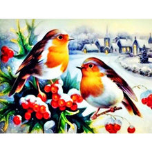 Load image into Gallery viewer, Cute Birds - Full Drill Diamond Painting