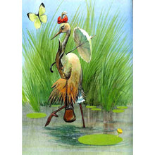 Load image into Gallery viewer, Flying Crane - Full Drill Diamond Painting