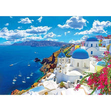 Load image into Gallery viewer, Seaside Castle - Full Drill Diamond Painting