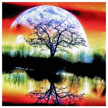 Load image into Gallery viewer, Tree Moon - Full Drill Diamond Painting