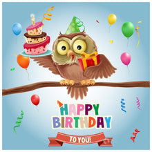 Load image into Gallery viewer, Birds Birthday - Full Drill Diamond Painting