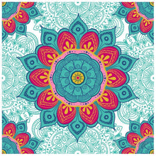 Load image into Gallery viewer, Ethnic Flowers - Full Drill Diamond Painting - 40x40cm