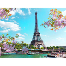 Load image into Gallery viewer, Eiffel Tower - Full Drill Diamond Painting