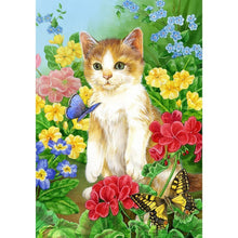 Load image into Gallery viewer, Cute Cat - Full Drill Diamond Painting