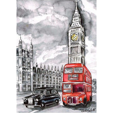 Load image into Gallery viewer, Big Ben - Full Drill Diamond Painting