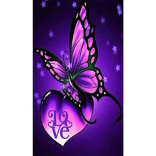 Load image into Gallery viewer, Butterfly - Full Drill Diamond Painting - 30x48cm