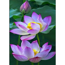 Load image into Gallery viewer, Lotus - Full Drill Diamond Painting
