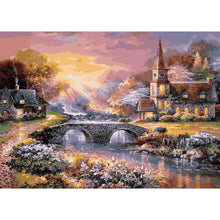 Load image into Gallery viewer, Easeful Village - Full Drill Diamond Painting