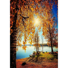 Load image into Gallery viewer, Autumn Riverside - Full Drill Diamond Painting