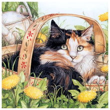 Load image into Gallery viewer, Lazy Cat - Full Drill Diamond Painting