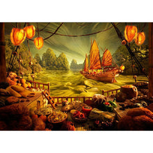 Load image into Gallery viewer, Food Ship - Full Drill Diamond Painting