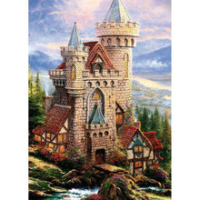 Load image into Gallery viewer, Flowers Castle - Full Drill Diamond Painting