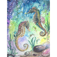 Load image into Gallery viewer, Sea Horse - Full Drill Diamond Painting