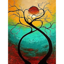 Load image into Gallery viewer, Moon Tree - Full Drill Diamond Painting