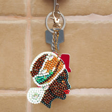 Load image into Gallery viewer, 5pcs Woman DIY Keychain