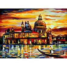 Load image into Gallery viewer, Seaside Castle - Full Drill Diamond Painting