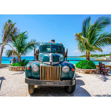 Load image into Gallery viewer, Seaside Car - Full Drill Diamond Painting