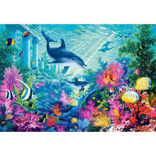 Load image into Gallery viewer, Dolphin Horse - Full Drill Diamond Painting