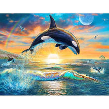Load image into Gallery viewer, Dolphin Horse - Full Drill Diamond Painting
