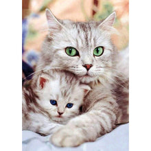 Load image into Gallery viewer, Hugging Cat - Full Drill Diamond Painting