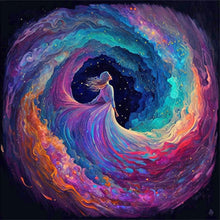 Load image into Gallery viewer, Cloud Girl-Full Drill Diamond Painting
