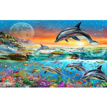 Load image into Gallery viewer, Undersea World - Full Drill Diamond Painting - 50x40cm