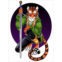Load image into Gallery viewer, Tiger Girl - Full Drill Diamond Painting