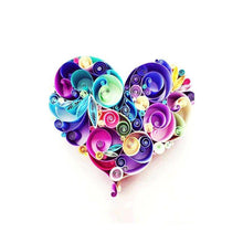 Load image into Gallery viewer, Flower Heart - Full Drill Diamond Painting